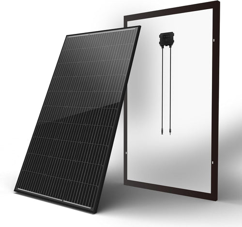 100 Watts Monocrystalline 100W 12V Solar Panel High Efficiency Mono Module RV Marine Boat off Grid