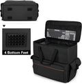 ATX/M-ATX PC Tower Carrying Case Backpack for Computer, Keyboard, Cables, Mouse, Black Aurexia off