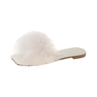 Women's Summer Fashion Flat Fur Slippers Aurexia off