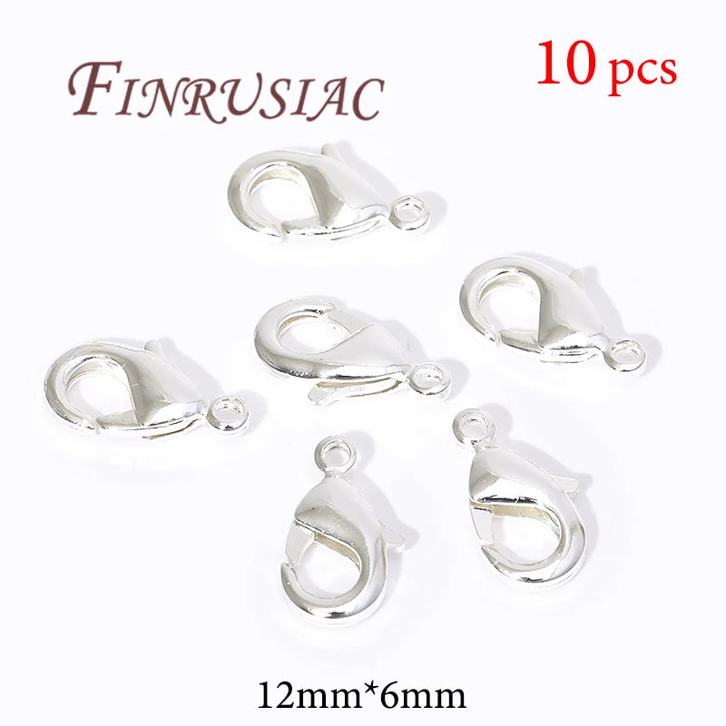 18K Gold Plated Lobster Clasps For Bracelets,Spring Clasps For Jewelry,DIY Jewelry Making Supplies,Connectors Clasp Accessories Aurexia off