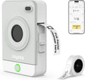 Label Maker Machine with Tape, Wireless Small Label Maker Bluetooth with Multiple Templates for Home School Aurexia off