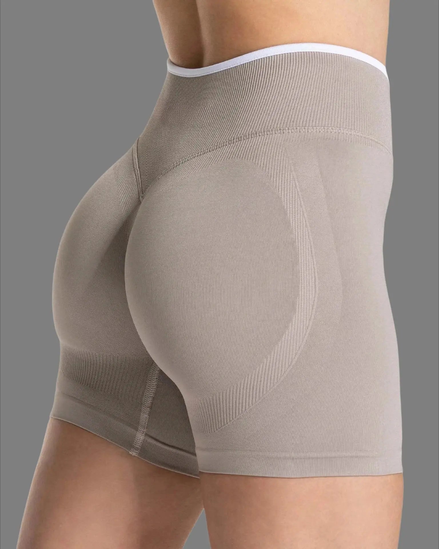 Women's Color Block Yoga Shorts - Butt-lifting, Breathable, High-elasticity, Gym Workout & Running Shorts Aurexia off