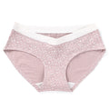Leopard Print Cotton Maternity Low Waist Briefs for Summer Aurexia off