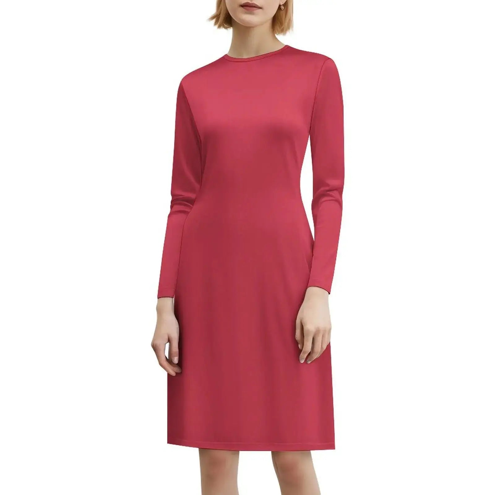 Paprika Floral Smock Dress For Women Spring Summer Casual Dress For Party Colour Color Colors Chromatic Colored Female Clothing Aurexia off