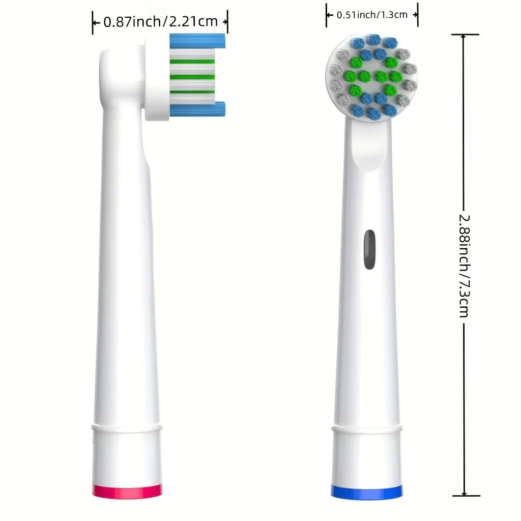4/12/16/20 Pcs Replacement Toothbrush Heads Compatible with Oral-B Braun Professional Electric Toothbrush Heads Brush Heads Aurexia off
