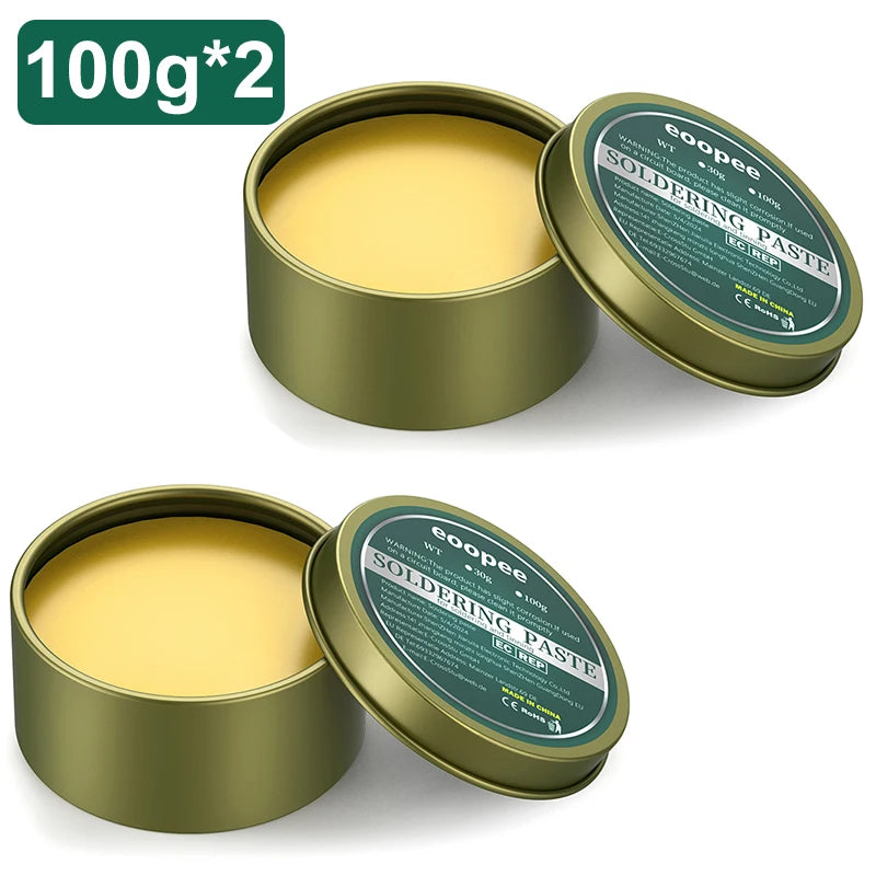 Solder Paste Rosin Flux 10g/30g/100g Lead-free Welding Flux Iron Repair Welding Paste Soldering Tin Soldering Oil Soldering Flux Aurexia off