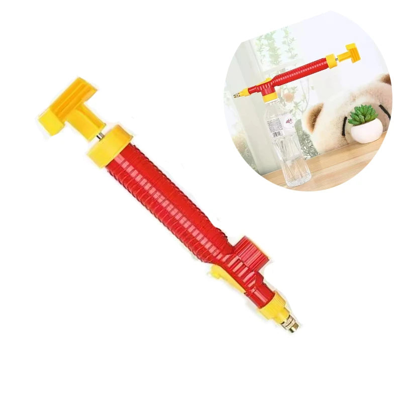 Garden Watering Artifact Beverage Bottle Sprayer Cola Spray Head Universal Reciprocating Pull-out Disinfection Watering Vegetabl