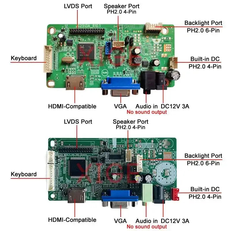 For B170PW01 B170PW03 B170PW05 B170PW06 LCD Monitor Controller Drive Board DIY Kit 1440*900 LVDS 30-Pin 1-CCFL 1440x900 HDMI+VGA Aurexia off