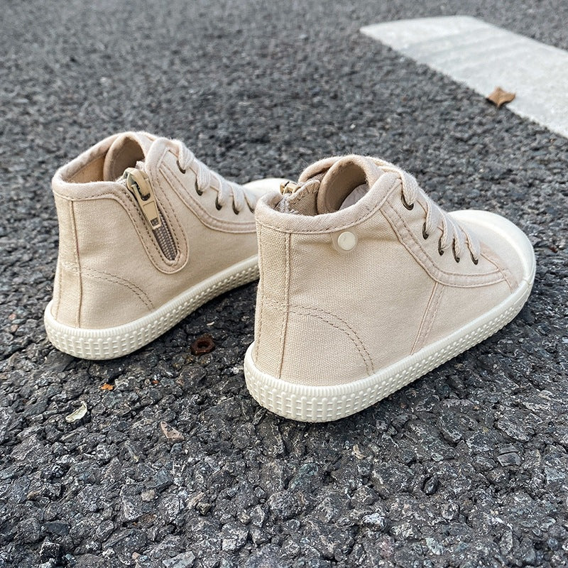 Autumn Winter Trendy High-Top Canvas Shoes for Boys Aurexia off