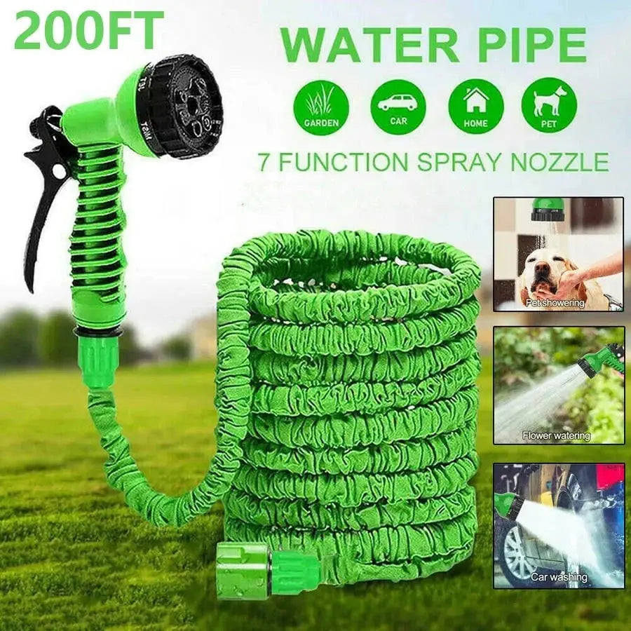 2024 Expandable Magic Hose, High-Pressure Car Wash, 7Water Spraying Functions, Water Gun, Home Garden Watering Hose garden hose Aurexia off