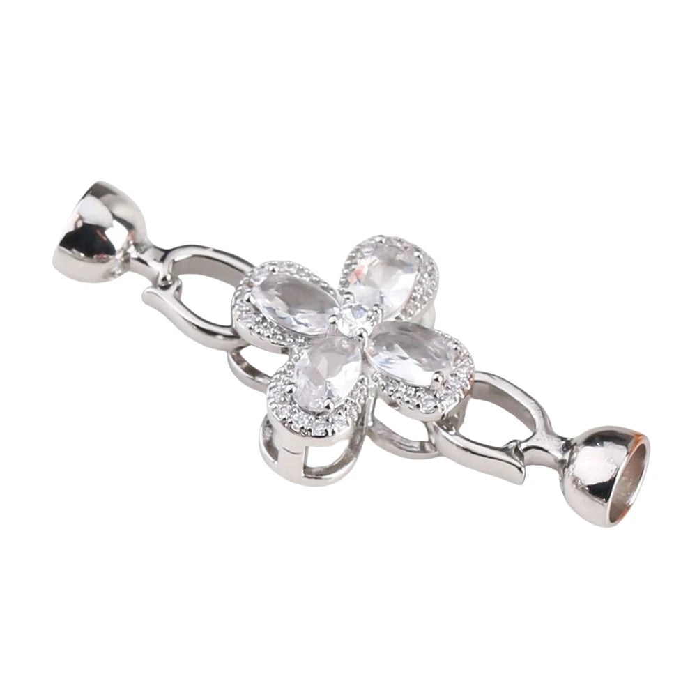 Juya Creative Copper Fasteners Connector Decoration Locks Clasps Accessories For DIY Needlework Beads Gems Pearls Jewlery Making Aurexia off