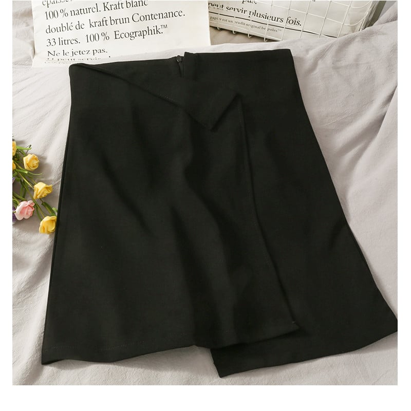 Irregular High-Waisted Slim All-Match Skirt Aurexia off