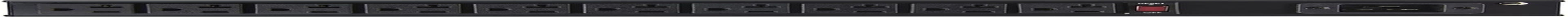 10 Outlet Rack Mount Power Strip 125V/16 Amp - 1U Horizontal 19" Rackmount PDU - NEMA 5-20P Input - 10X NEMA 5-15/20R Outlets - Rack Mount PDU - UL Listed - 8Ft Power Cord (RKPW101920)