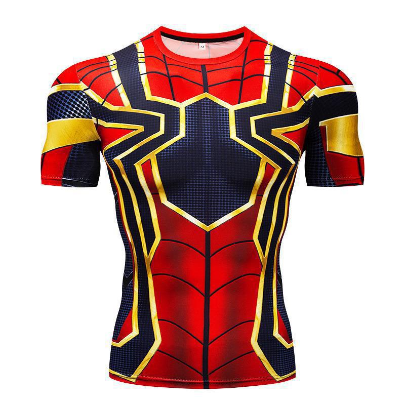 Marvel DC Superheroes 3D Digital Print T-Shirt Aurexia off