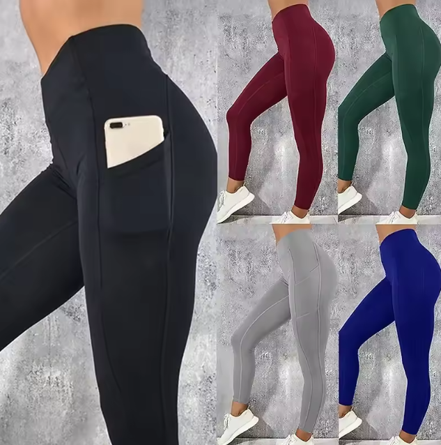 High-Waist Sports Yoga Leggings Aurexia off