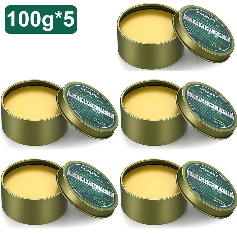 Solder Paste Rosin Flux 10g/30g/100g Lead-free Welding Flux Iron Repair Welding Paste Soldering Tin Soldering Oil Soldering Flux Aurexia off