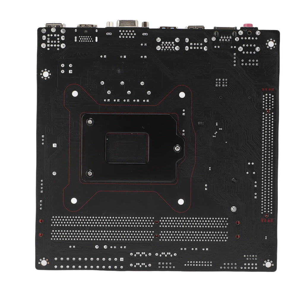 Computer Motherboard for Replacement 2xDDR3 Serial ATA 2.0x3 16GB Supports Extended PCIE2.0 6Gbps ITX Computer Motherboard Aurexia off