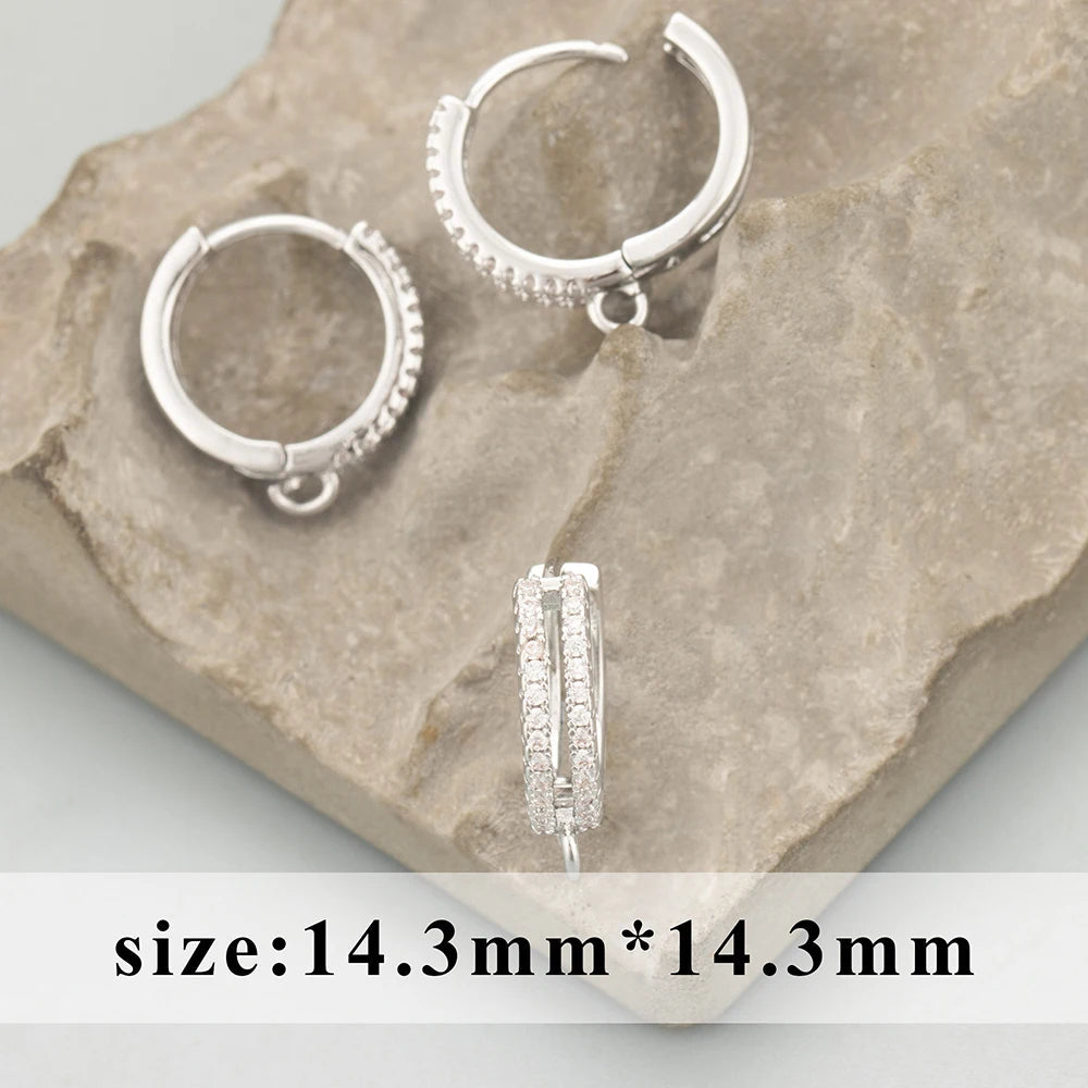 GUFEATHER,6pcs/lot,MG23,jewelry accessories,PVD,18k gold rhodium plated,copper,zircons,charms,clasp hooks,jewelry making Aurexia off