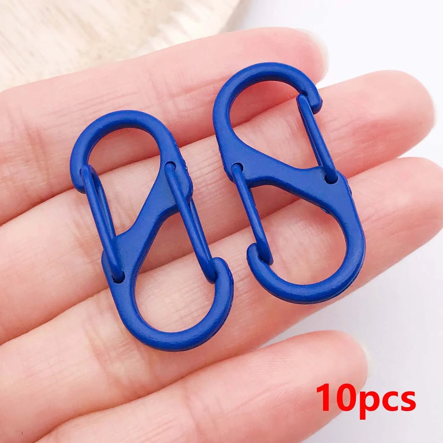 10pcs Multifunctional S Buckle Double Clasp Lobster Clasp Hook Connectors for DIY Bracelet Necklace Jewelry Making Accessories Aurexia off