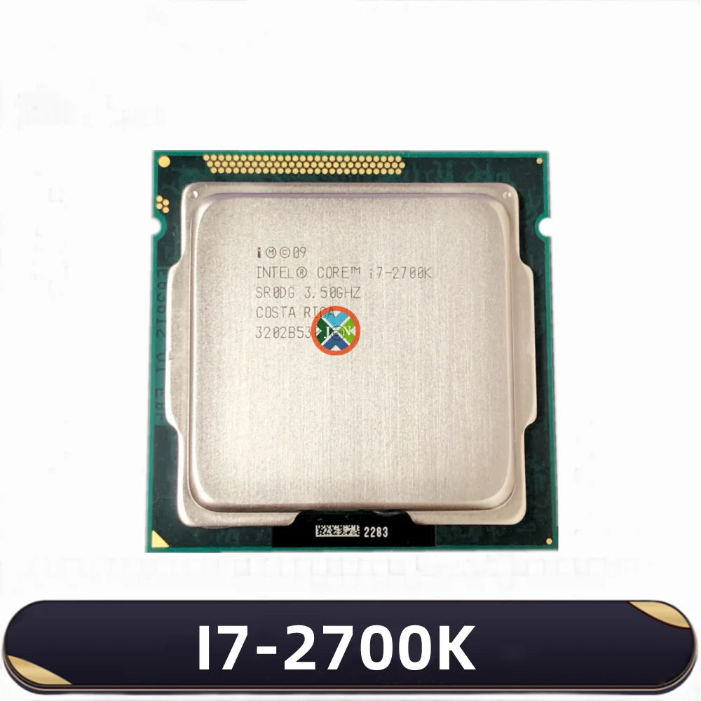 Core i7-2700K 3.5 GHz Used Quad-Core CPU 8M 95W LGA 1155  i7 2700K Aurexia off
