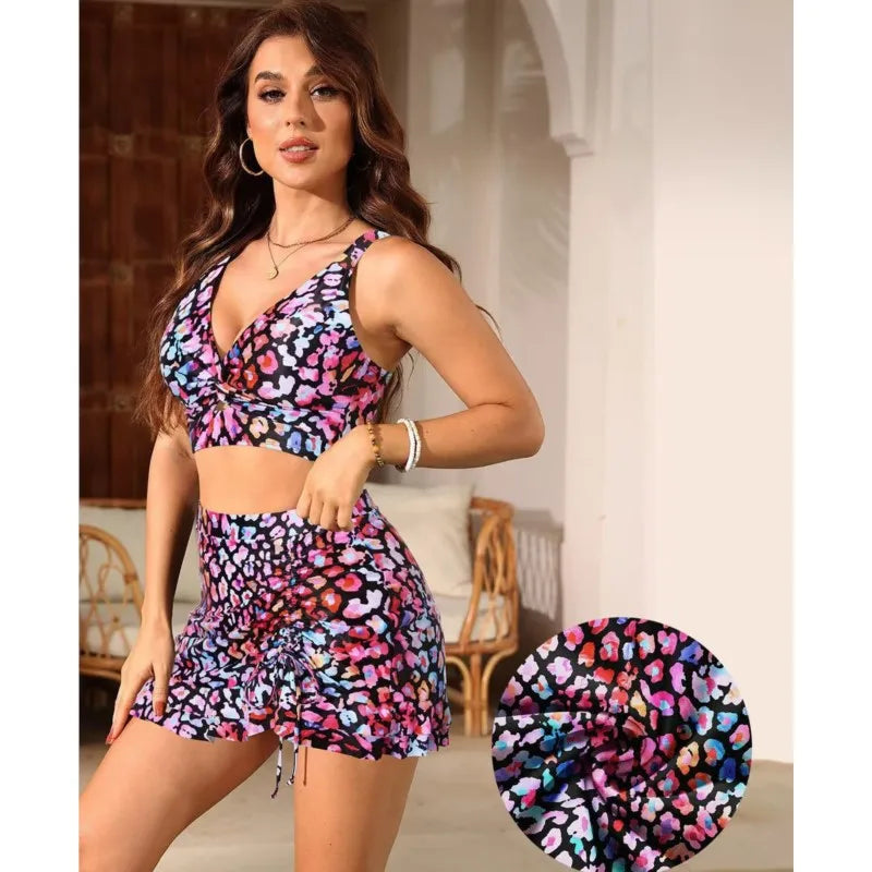 Swimwear Women Swimsuit Sexy Tankini New Push Up Bikinis Set Brazilian Bathing Suit Beachwear Biquini Two Piece Suits 2026 Aurexia off