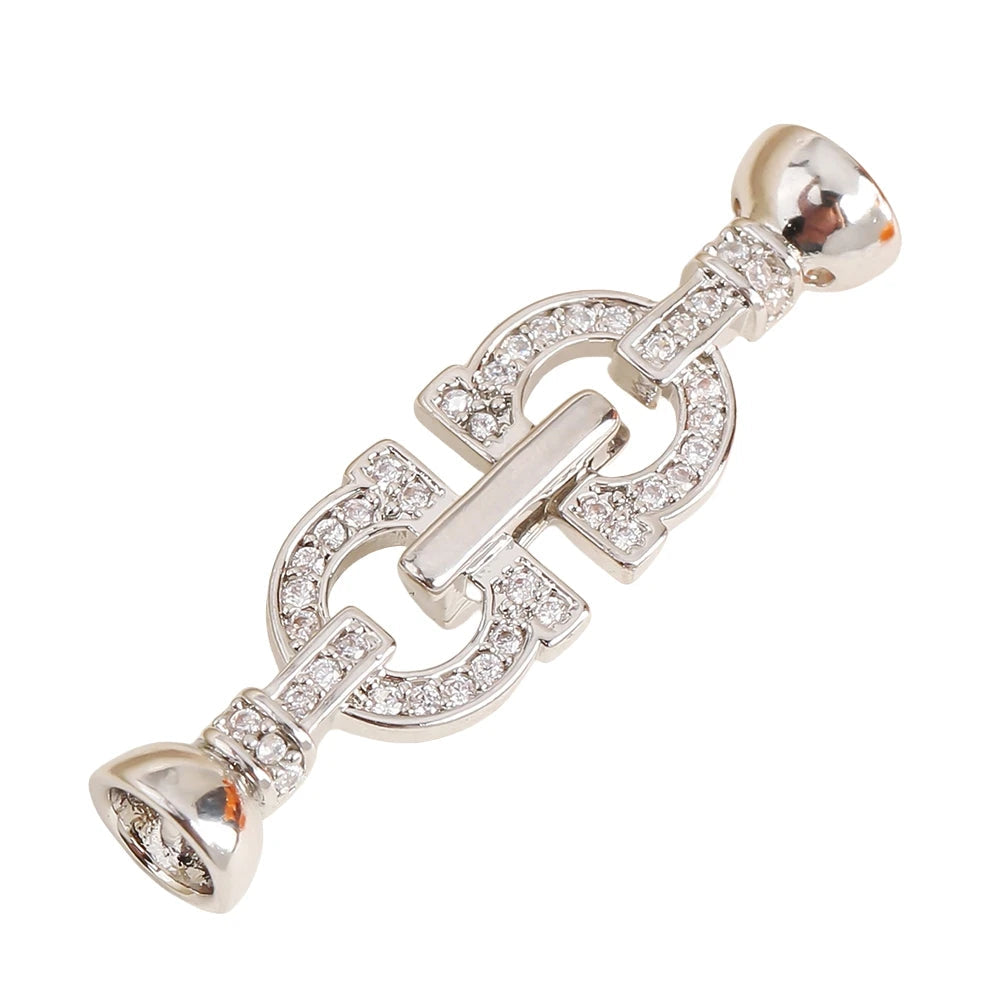 Juya Creative Copper Fasteners Connector Decoration Locks Clasps Accessories For DIY Needlework Beads Gems Pearls Jewlery Making Aurexia off