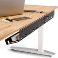 Cable Management under Desk for Easy Mounting Under-Table I Set of 3 - with 10X Cable Ties I Desk Organizer for Office/Home Office Table Thoughtful Cable Tray Holder