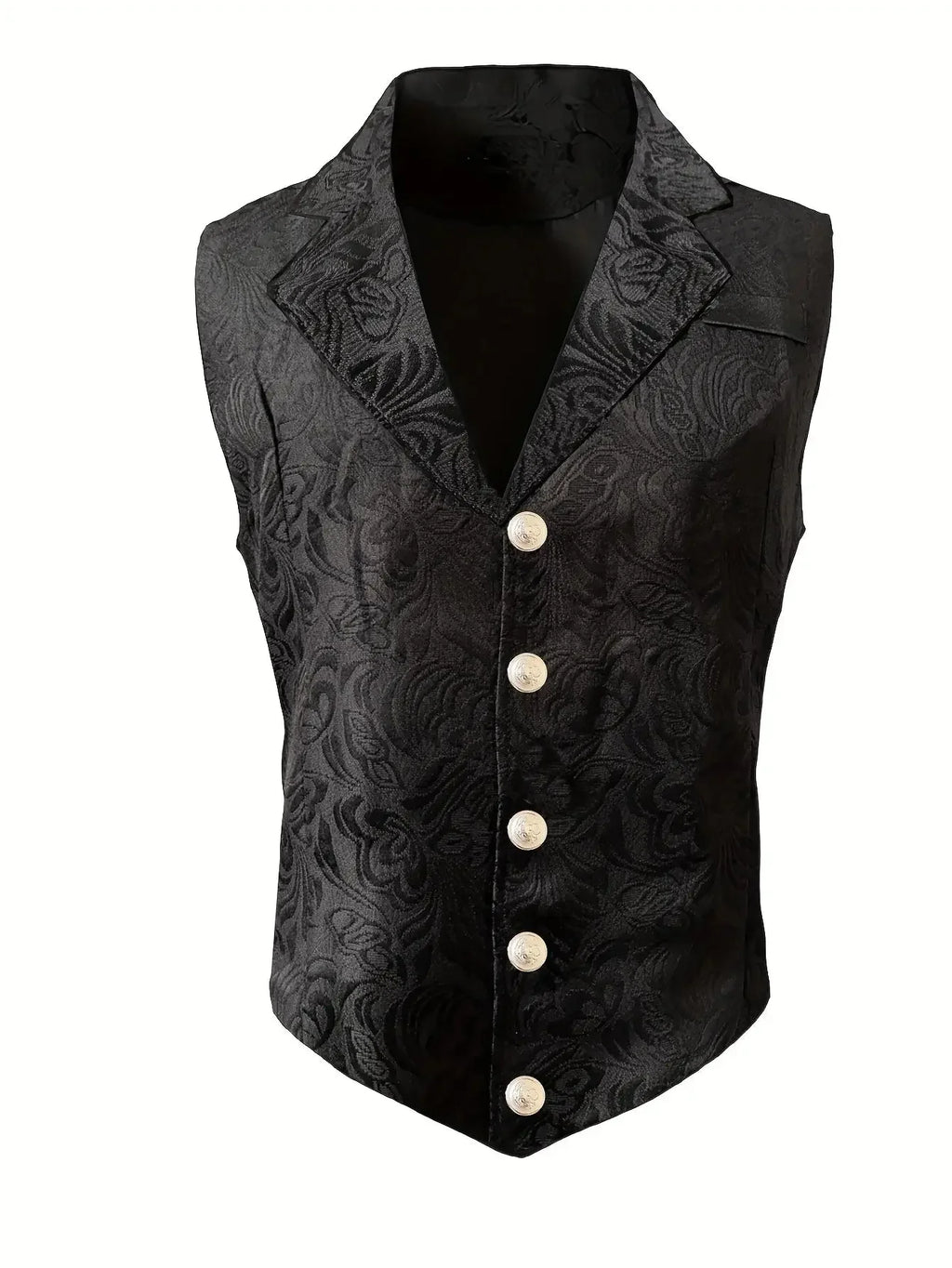 2026 Men's vest retro jacquard vest British style business casual top American style shoulder Aurexia off