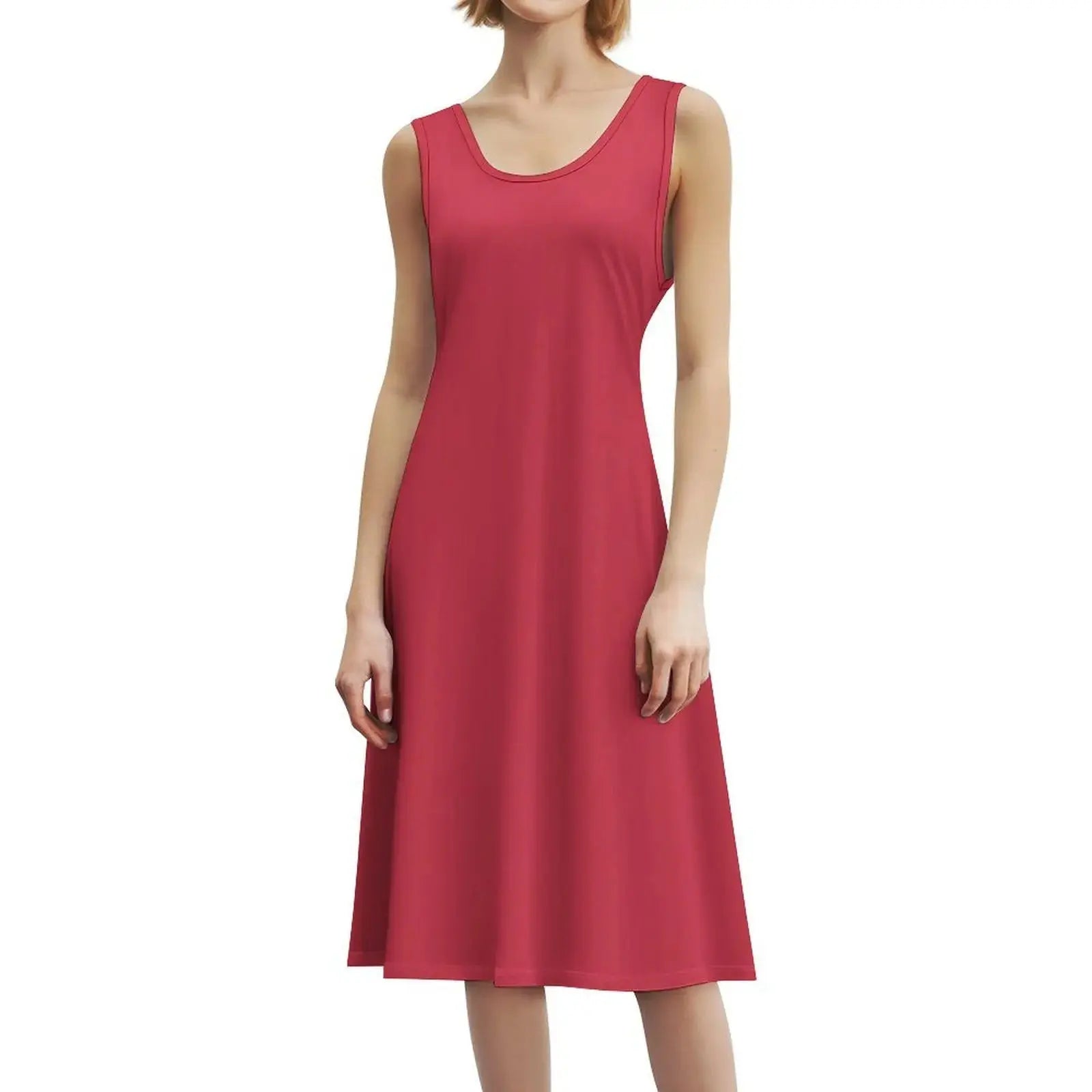 Paprika Floral Smock Dress For Women Spring Summer Casual Dress For Party Colour Color Colors Chromatic Colored Female Clothing Aurexia off