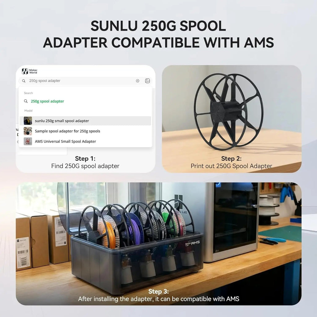 250g PLA Filament Bundle, 1.75mm for 3D Printers, Multicolor Set of 8 Rolls with Vacuum Packing Aurexia off