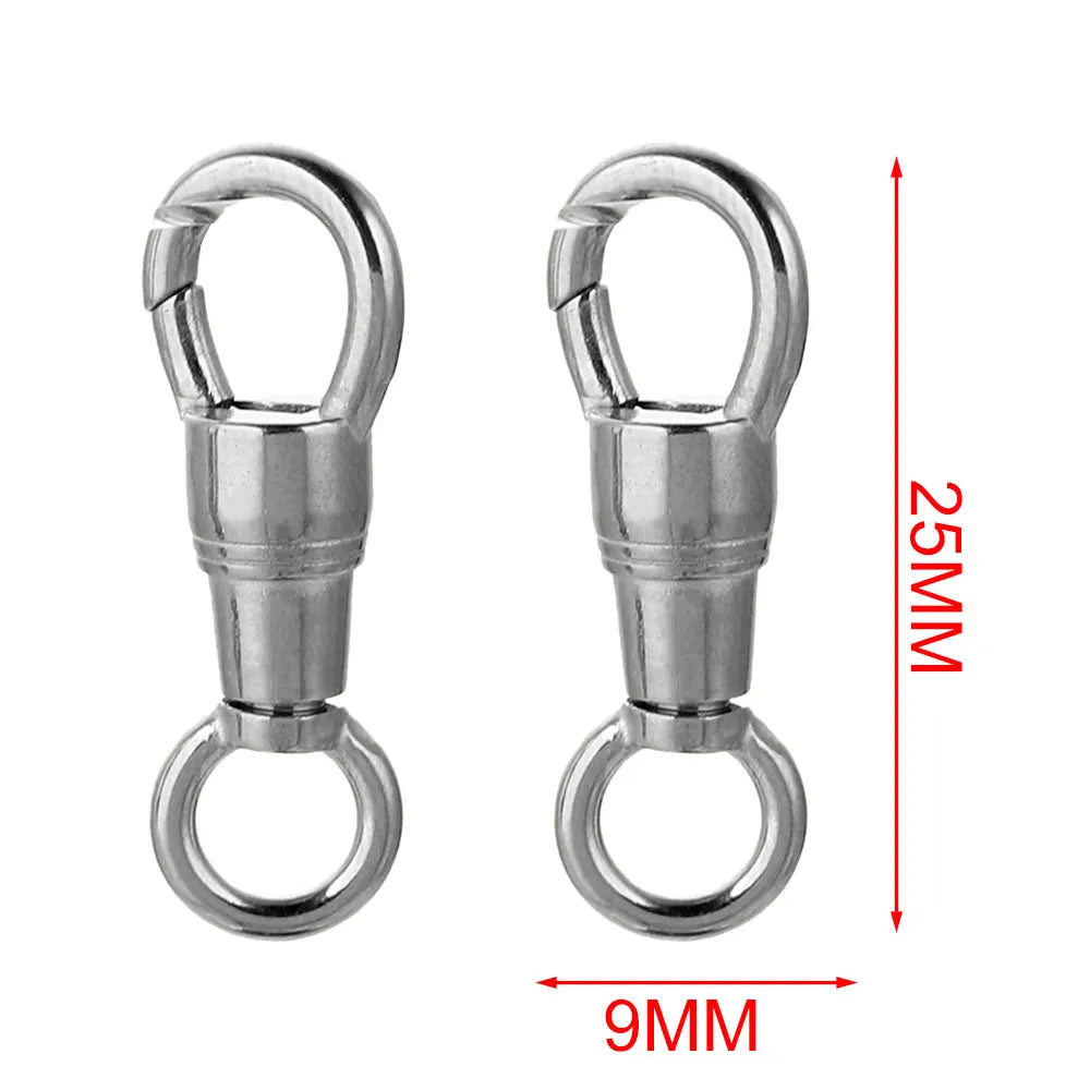 2pcs/lot Stainless Steel Bag Key Chain Hook Clasps Lobster Clasp Hooks Connectors for DIY Jewelry Making Supplies Accessories Aurexia off
