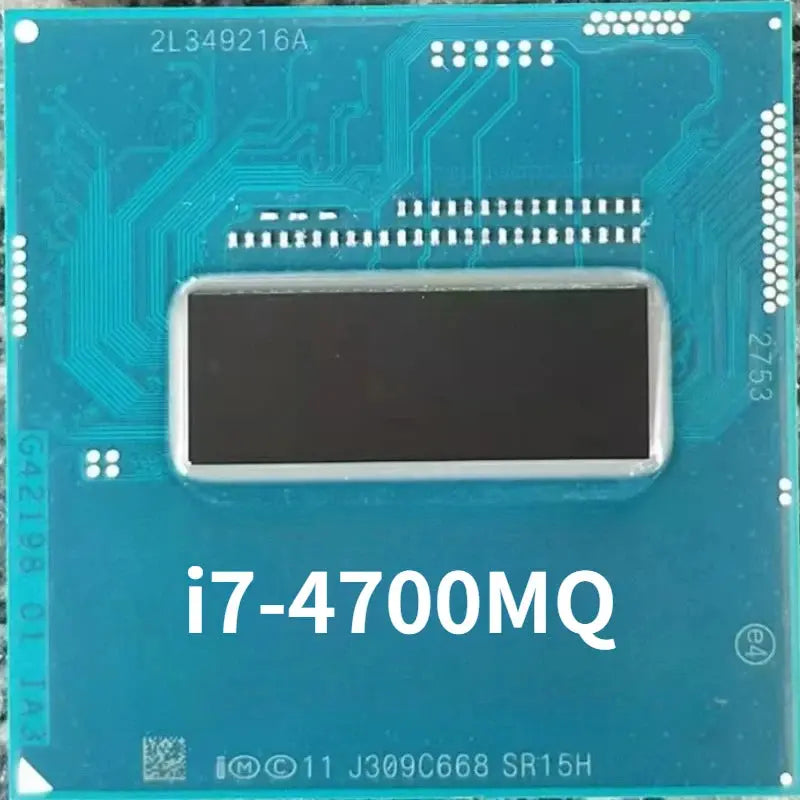 Core i7-4700MQ 2.4GHz 4 Core 8 Thread SR15H 6M 47W i7 4700MQ Computer CPU Processor Server Socket G3 / rPGA946B Aurexia off