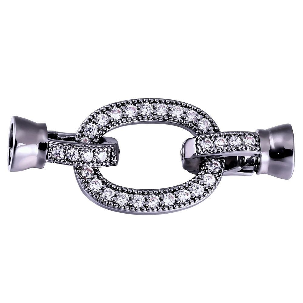 Juya Creative Copper Fasteners Connector Decoration Locks Clasps Accessories For DIY Needlework Beads Gems Pearls Jewlery Making Aurexia off
