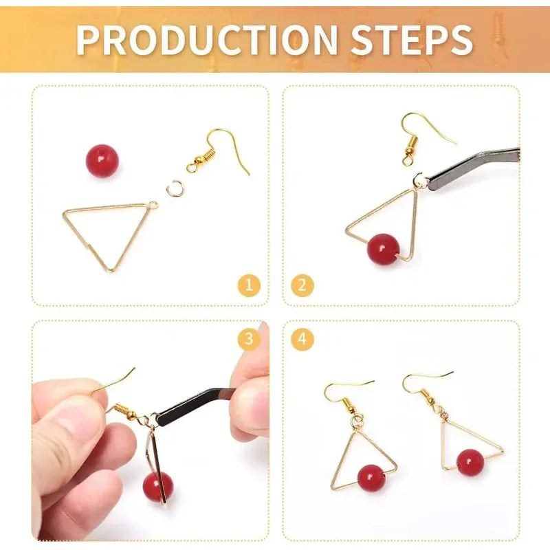 100/500pcs DIY Earring Findings Earrings Clasps Hooks Stainless Steel Hypoallergenic Earring Making Accessories Hook Earwire Aurexia off