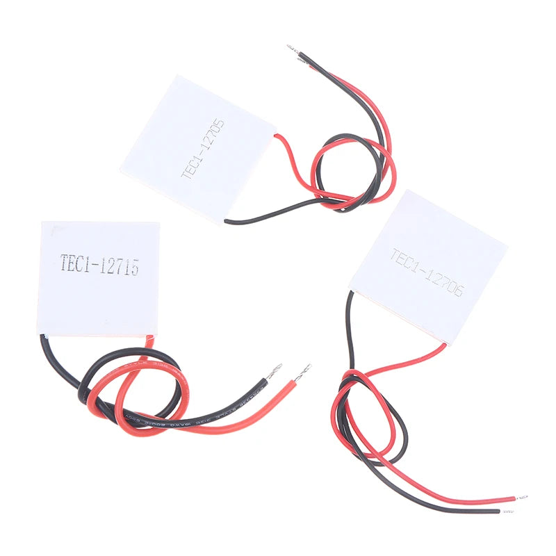 TEC1-12705 12706 TEC1-12715 Thermoelectric Cooler Peltier 40*40MM 12V Semiconductor Refrigeration Elemente Module Aurexia off
