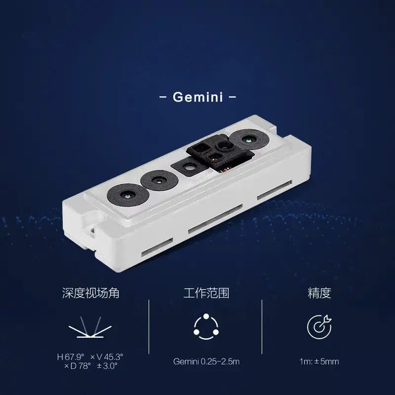 Gemini 3D Binocular Structured Light Depth Camera 0.25-2.5m ORBBEC Depth Image Gesture Recognition Aurexia off