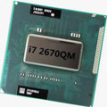 Intel Core i7 2670QM i7-2670QM SR02N 2.20GHz 4-Core 8-Thread 45W Computer CPU Processor Server Socket G2 / rPGA988B Aurexia off