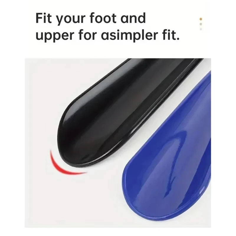 1 pc Extra long flexible plastic shoe horns do not require bending durable shoe spoons for pregnant women wearing shoe assistants