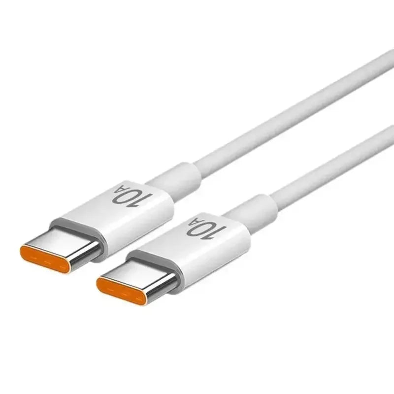 120W 10A Dual USB-C To Type C Super Fast Charging Data Cable For iPhone15 Samsung Huawei Quick Cord Transfer Wire 0.25m/1m/2m/3m Aurexia off
