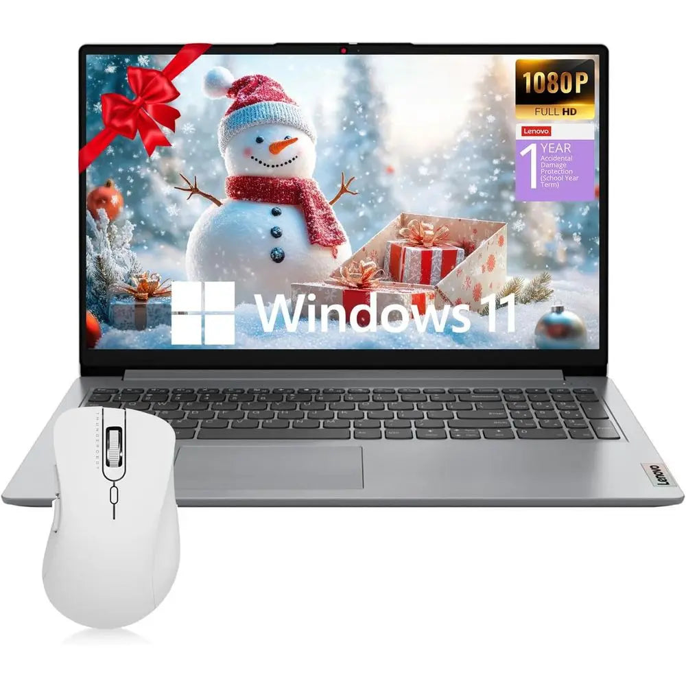 15.6 HD Laptop, Intel Quad-Core, 12GB RAM, 384GB Storage, 1 Year Office 365, HDMI, Wi-Fi 6, Windows 11 Home, Wireless Mouse Bund Aurexia off