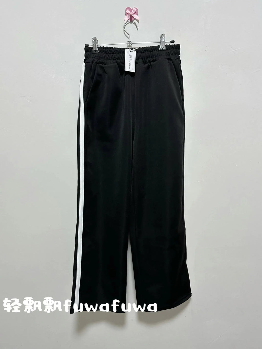 Japanese Students Daily Leisure Loose Sports Jacket Trousers Women's Subculture Y2k Black and White Sweet Spring Sweet Suit Aurexia off