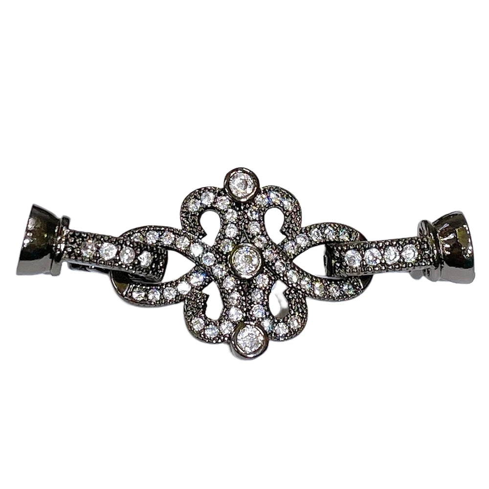 Juya Creative Copper Fasteners Connector Decoration Locks Clasps Accessories For DIY Needlework Beads Gems Pearls Jewlery Making Aurexia off