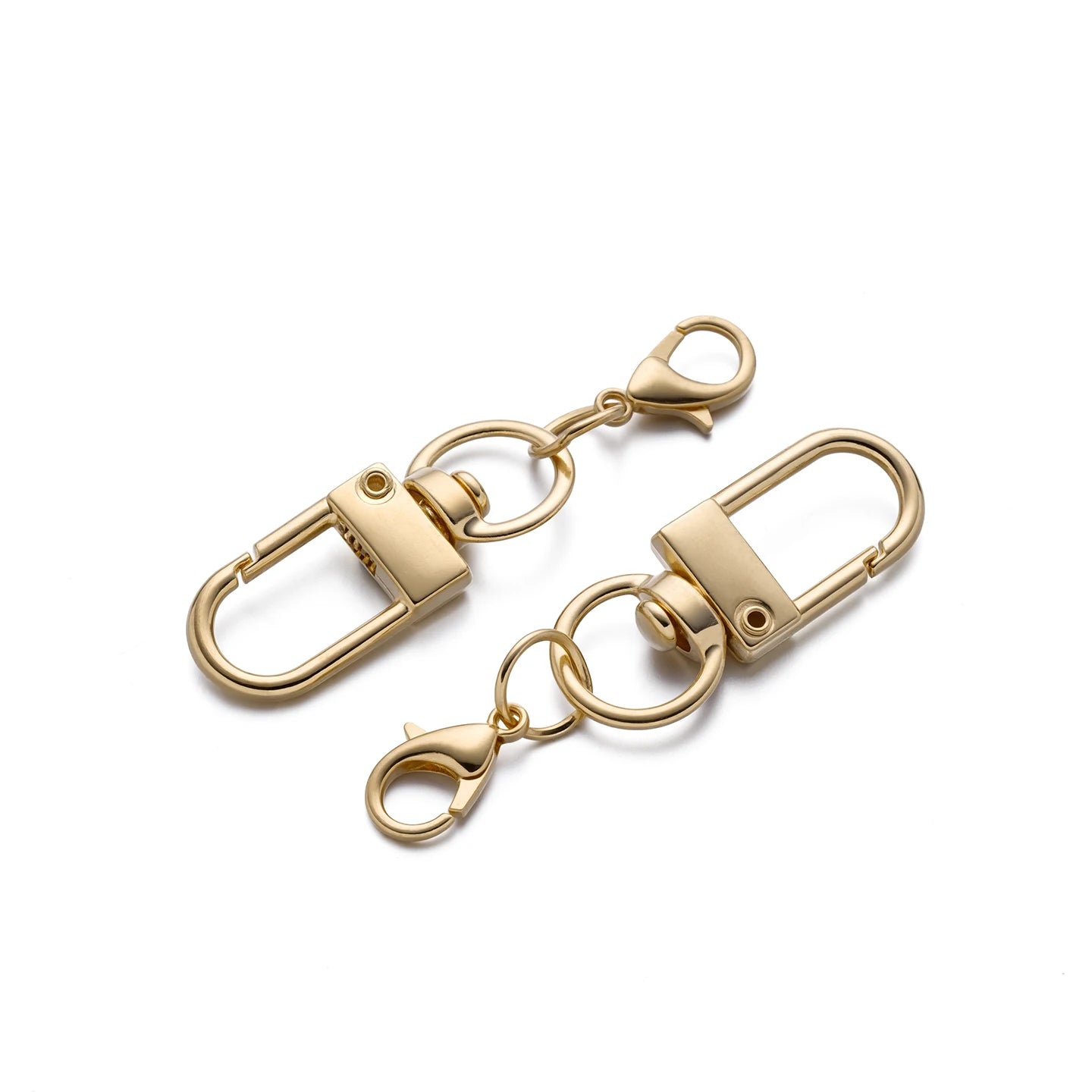 5/10Pcs Alloy Snap Lobster Clasp Hooks with Lobster Clasps Connectors Findings for DIY Key Chain Bags Pendants Supplies Aurexia off