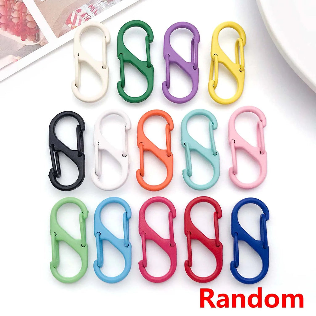 10pcs Multifunctional S Buckle Double Clasp Lobster Clasp Hook Connectors for DIY Bracelet Necklace Jewelry Making Accessories Aurexia off
