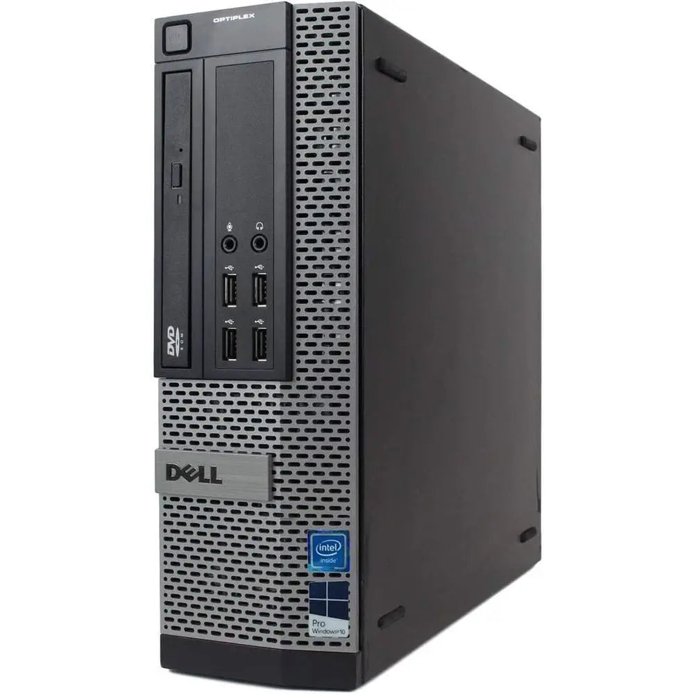 Optiplex 7010 Desktop Computer - Intel Core i7 Up to 3.8GHz Max Turbo requency, 16GB DDR3, New 1TB SSD, Wii, USB 3.0, DVDRW, 2X Aurexia off