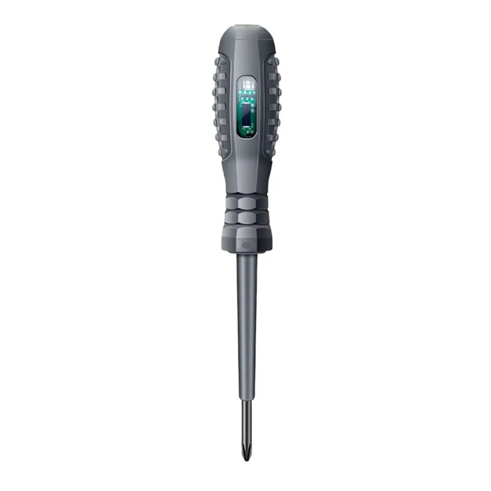 Multifunctional Electrician Test Screwdriver AC Non-contact Induction Test Pen Voltage Tester 70-600V Red Green Induction Lights Aurexia off