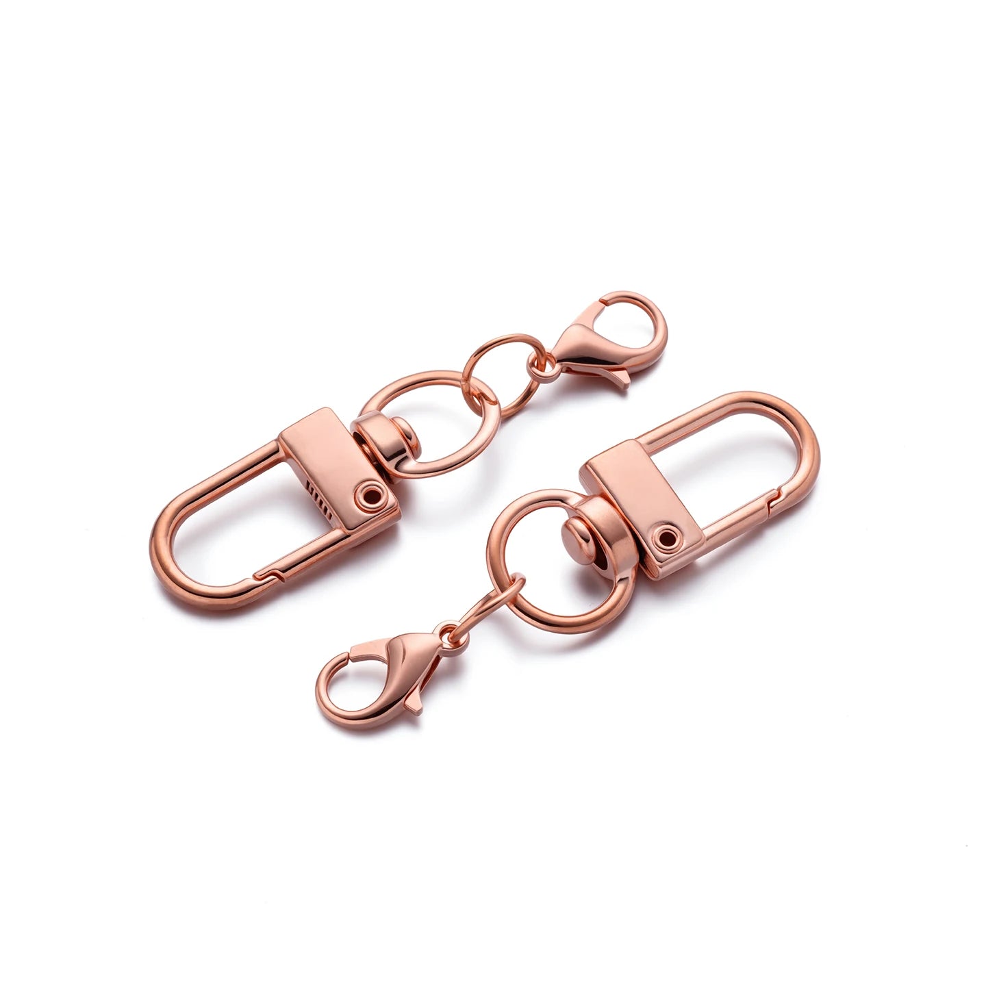 5/10Pcs Alloy Snap Lobster Clasp Hooks with Lobster Clasps Connectors Findings for DIY Key Chain Bags Pendants Supplies Aurexia off
