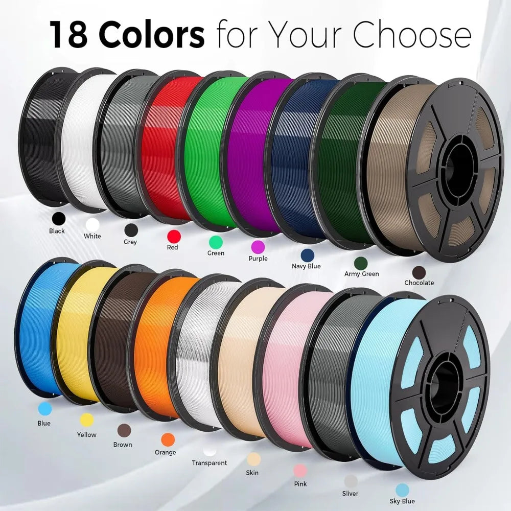 16KG PETG Filament Bundle 1.75mm 3D Printer Filament, 16 Colors, Accuracy +/-0.02mm Aurexia off