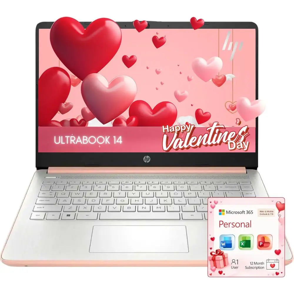 Ultrabook Laptop with Office 365, Intel 2-Core CPU, 1.1TB Storage (1TB Cloud + 64GB SSD), 8GB RAM, Windows 11 Aurexia off