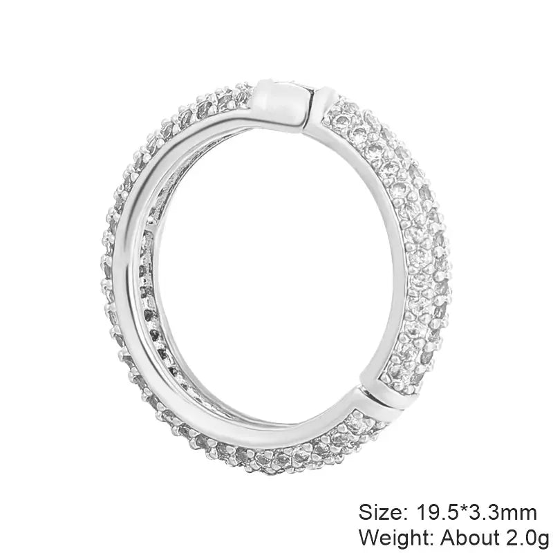 Juya DIY Decoration Carabiner Fastener Spring Lobster Screw Locket Clasps Accessories For Keychain Necklace Making Aurexia off